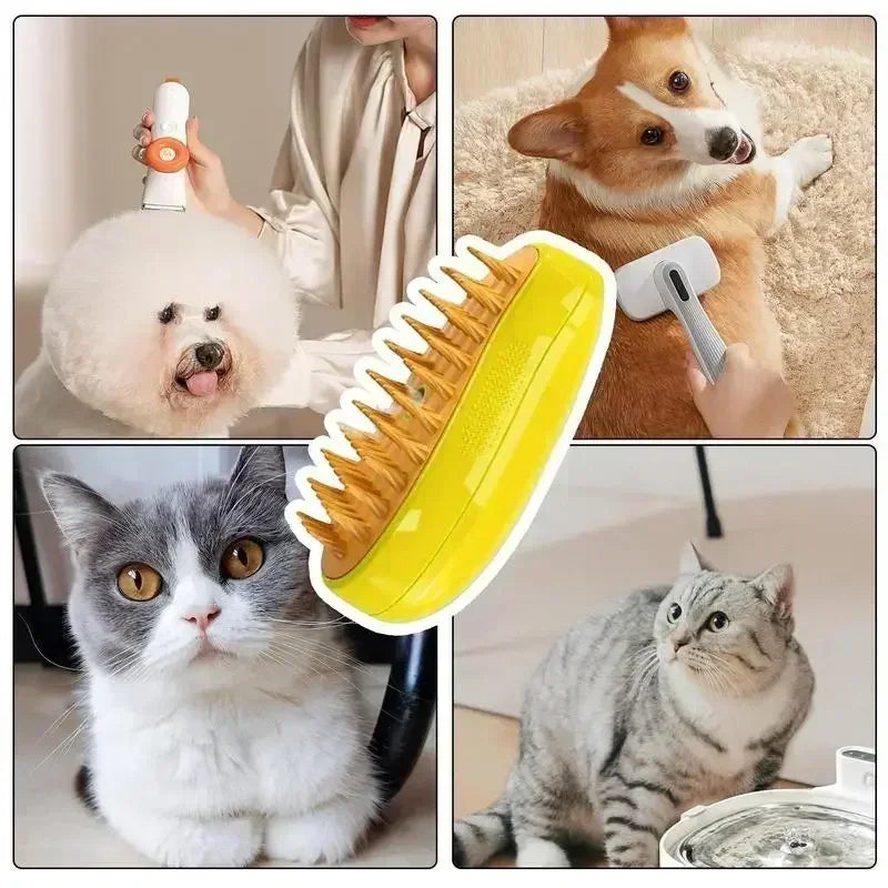 Cat Grooming Comb 3-in-1