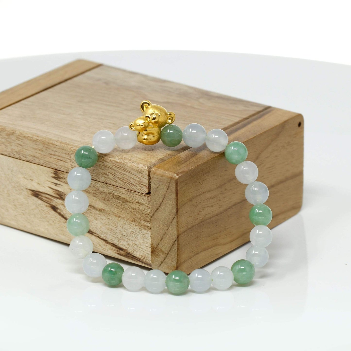 Bracelet de Jade con Oso Koala