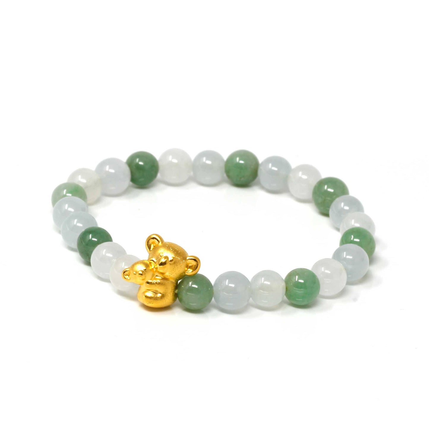 Bracelet de Jade con Oso Koala