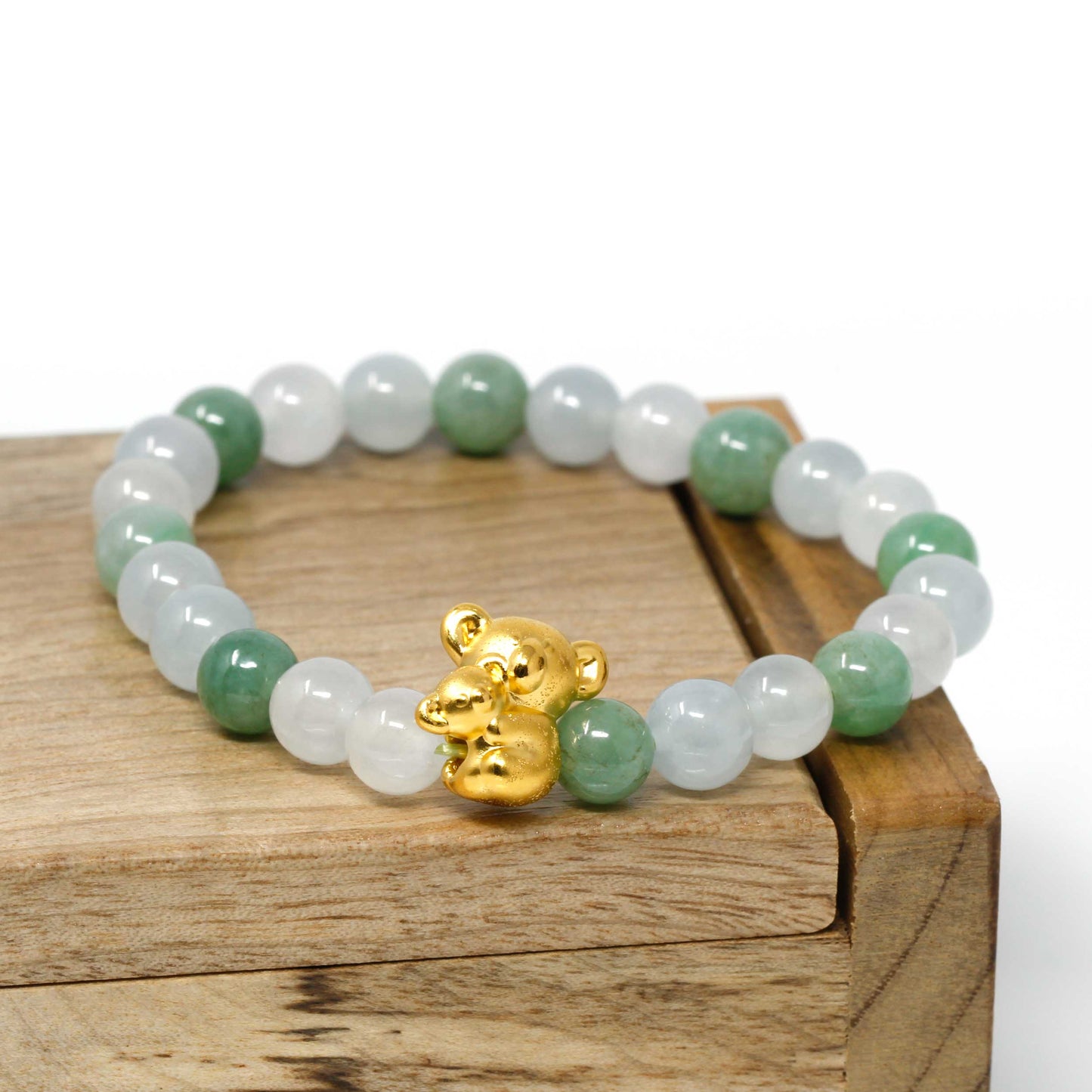 Bracelet de Jade con Oso Koala