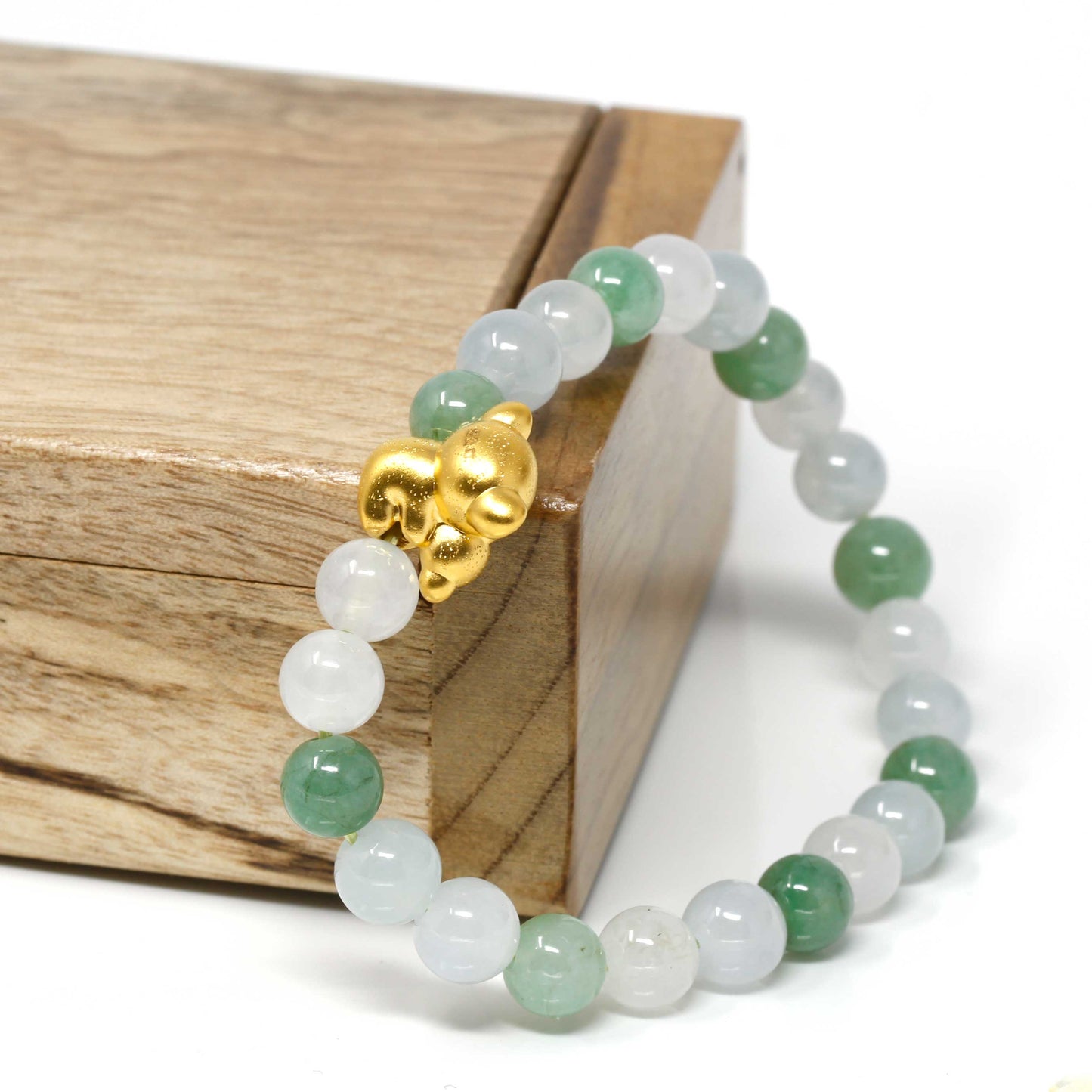 Bracelet de Jade con Oso Koala