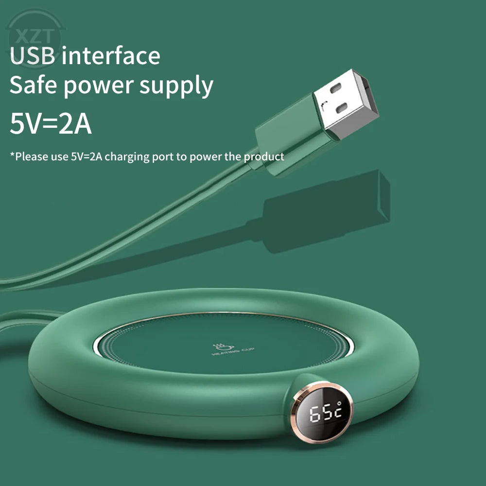 DC USB Heating Cup Coaster