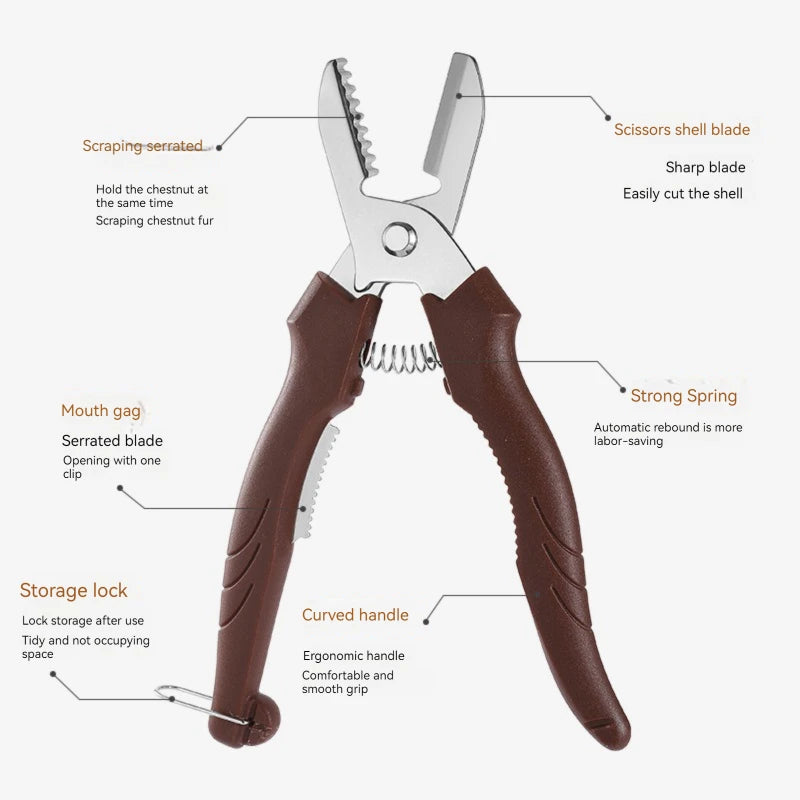 Multipurpose Chestnut Peeler